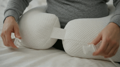 Clip the pillows together